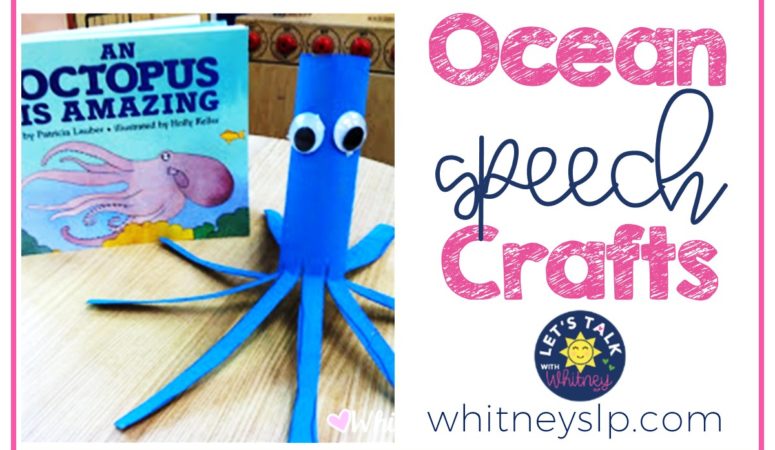 Ocean Crafts for Speech Therapy