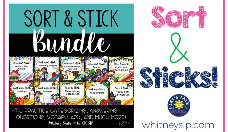 Sort and Sticks: A new product launch!