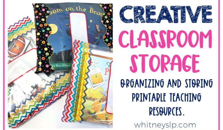 Creative Classroom Storage: Storing Your TpT Materials