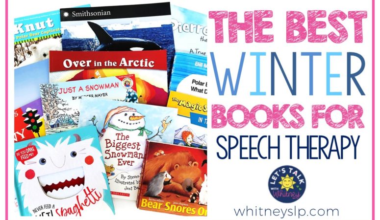 Winter Books for Speech Therapy