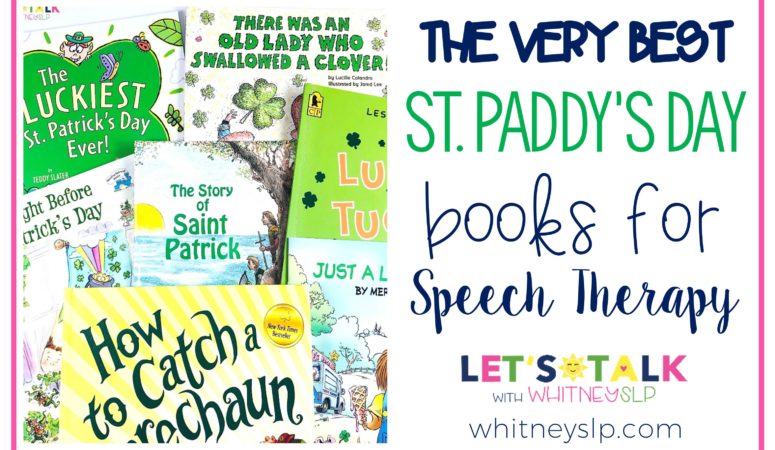 Saint Patrick’s Day Books for Speech Therapy