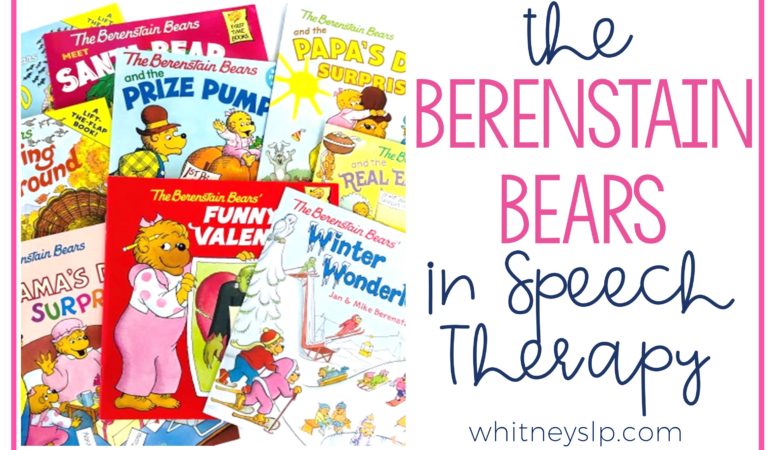 The Berenstain Bears in Speech Therapy