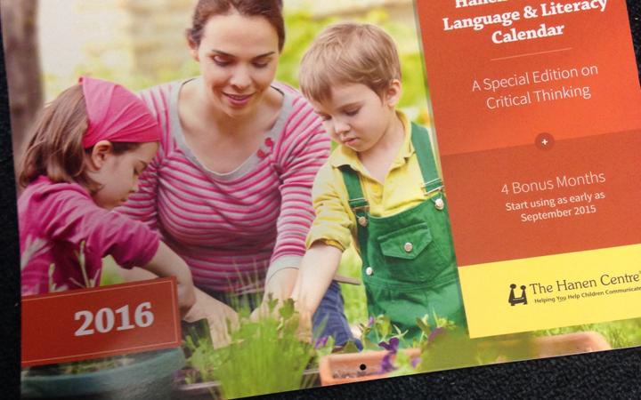 Hanen Preschool Language & Literacy Calendar {Product Review & Giveaway}