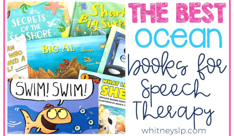 Ocean Books for Speech Therapy