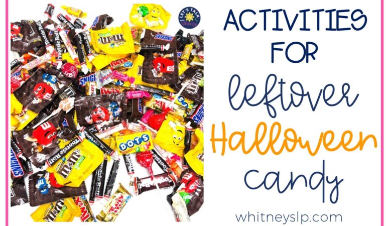 Activities for Leftover Halloween Candy