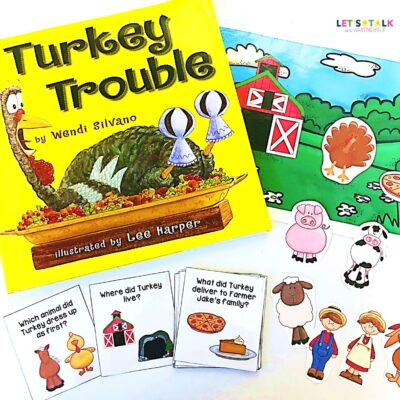 Thanksgiving Activities For Speech Therapy - Let's Talk With Whitneyslp