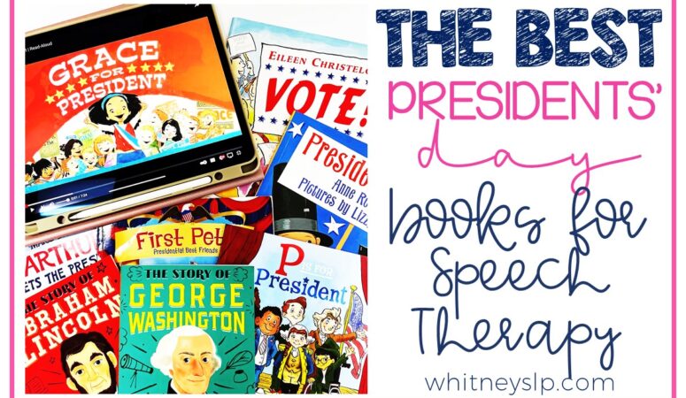 Presidents’ Day Books for Speech Therapy