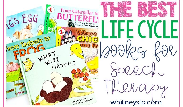 Life Cycle Books for Speech Therapy