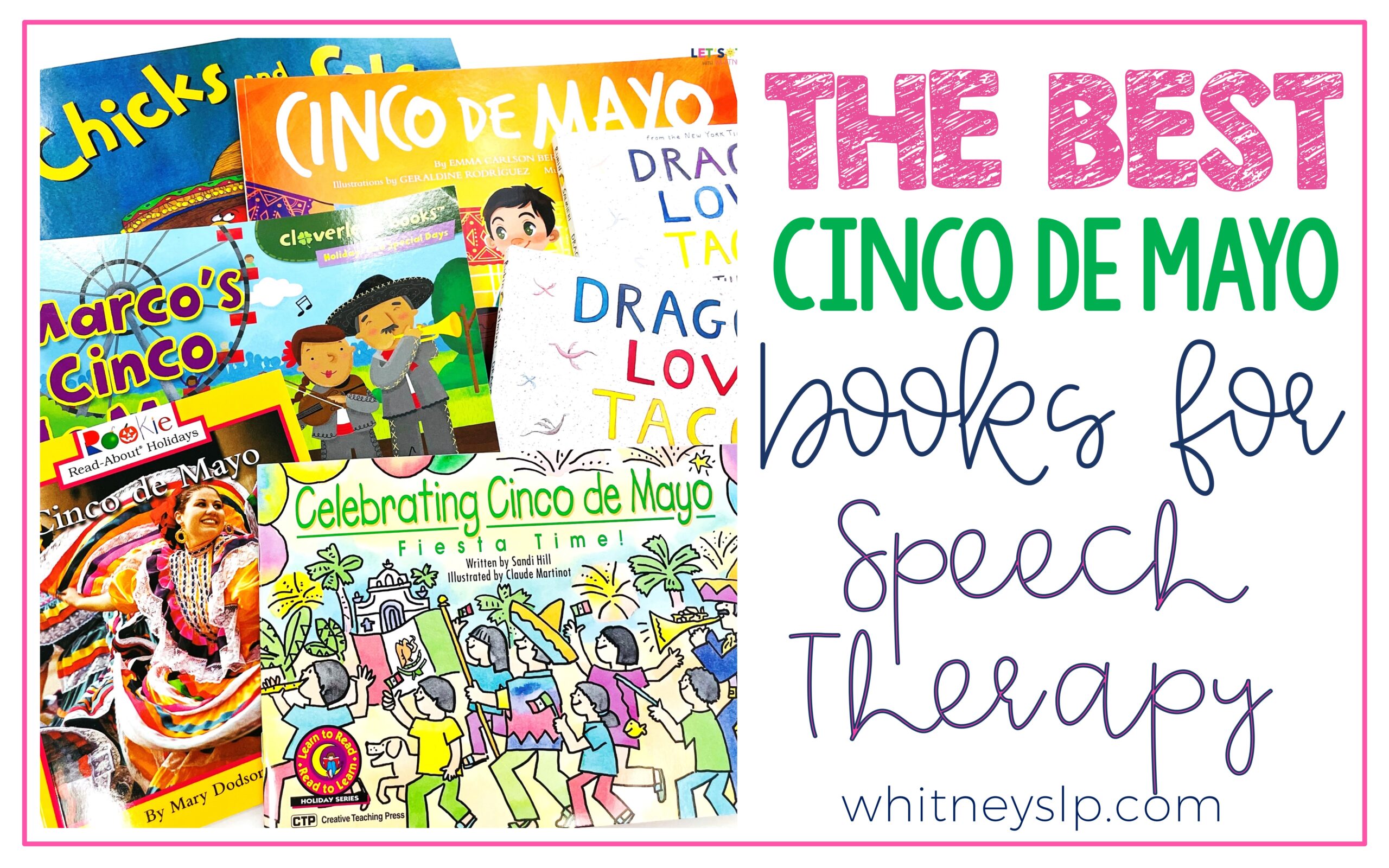 Cinco de Mayo Books for Speech Therapy