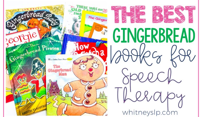 Gingerbread Books for Speech Therapy
